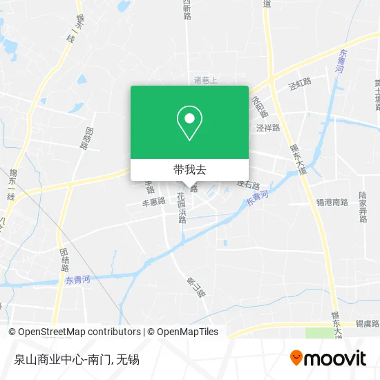 泉山商业中心-南门地图
