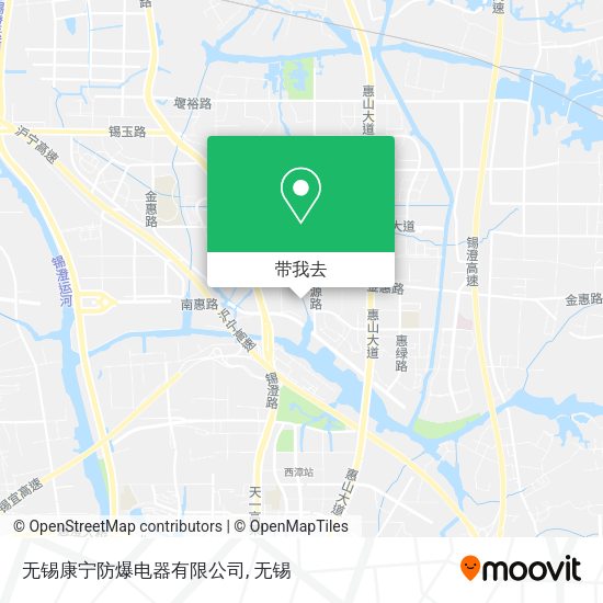 无锡康宁防爆电器有限公司地图