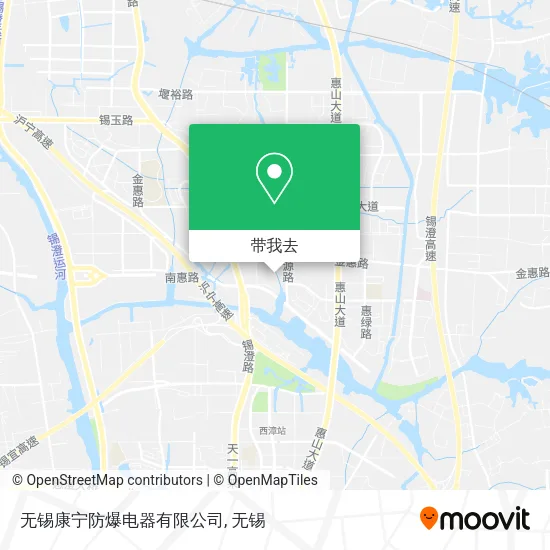 无锡康宁防爆电器有限公司地图