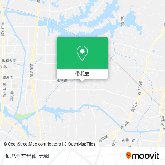 凯浩汽车维修地图