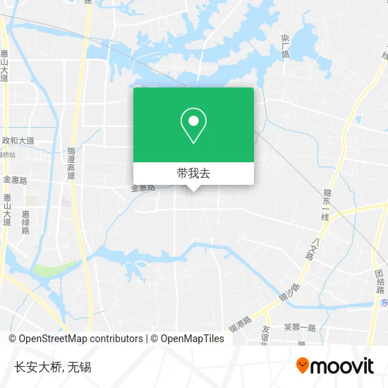 长安大桥地图