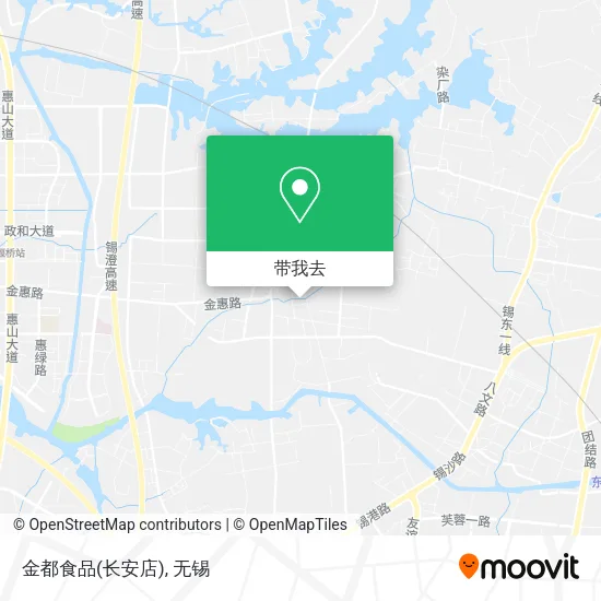金都食品(长安店)地图