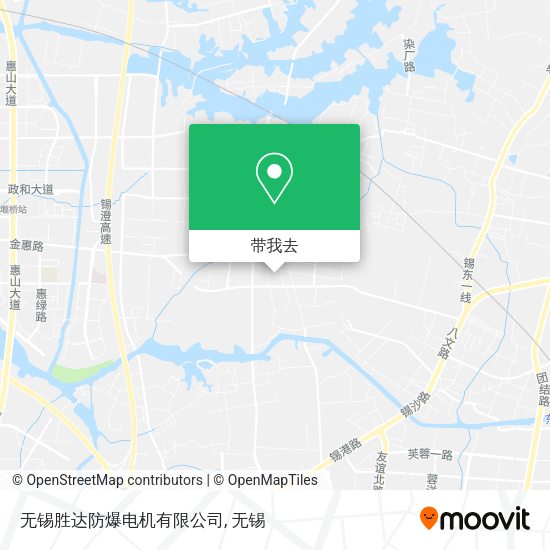 无锡胜达防爆电机有限公司地图