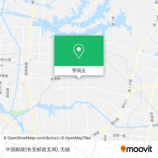 中国邮政(长安邮政支局)地图