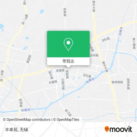 丰泰苑地图