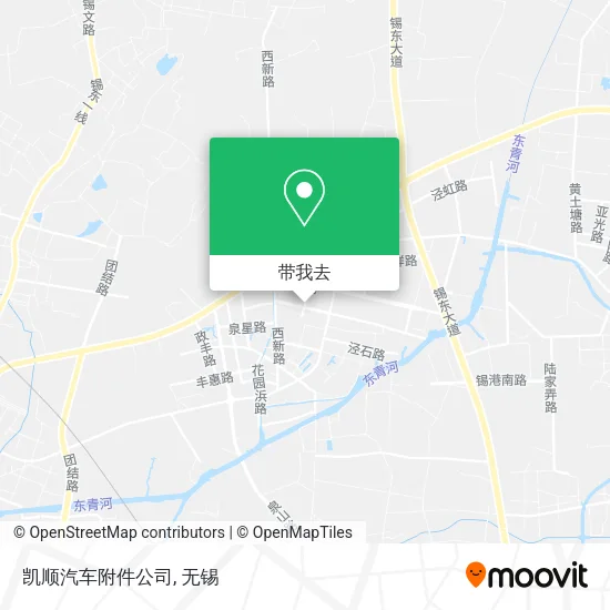 凯顺汽车附件公司地图