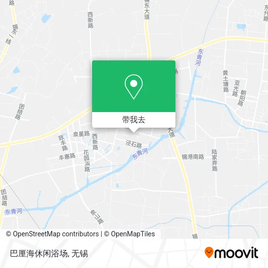 巴厘海休闲浴场地图