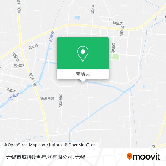 无锡市威特斯邦电器有限公司地图