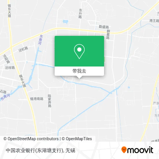 中国农业银行(东湖塘支行)地图