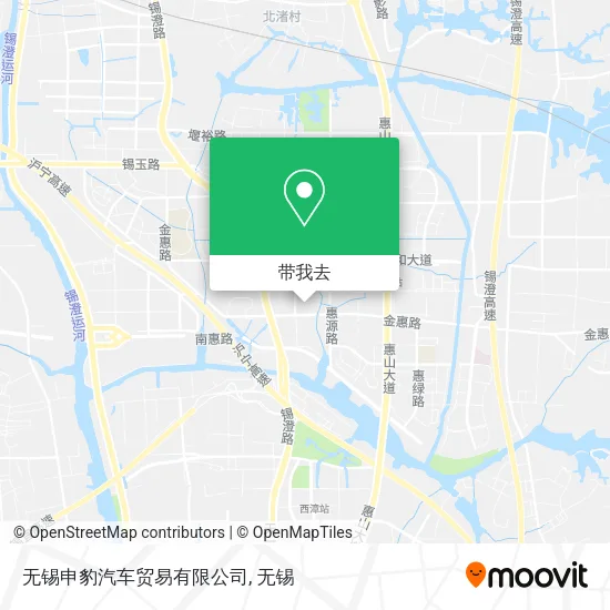 无锡申豹汽车贸易有限公司地图