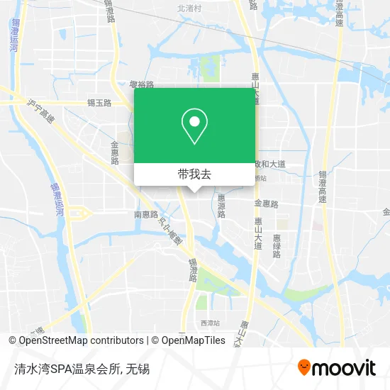 清水湾SPA温泉会所地图