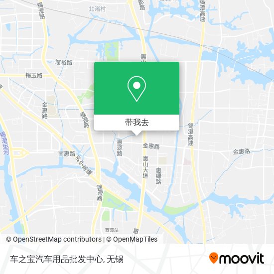 车之宝汽车用品批发中心地图