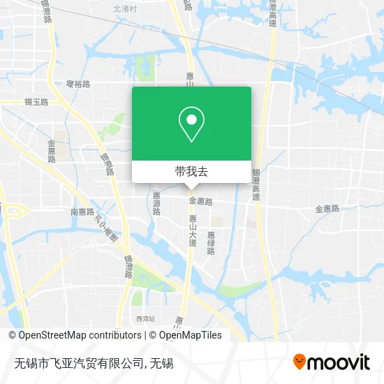 无锡市飞亚汽贸有限公司地图