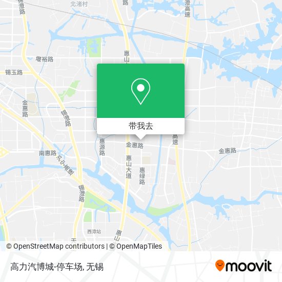 高力汽博城-停车场地图