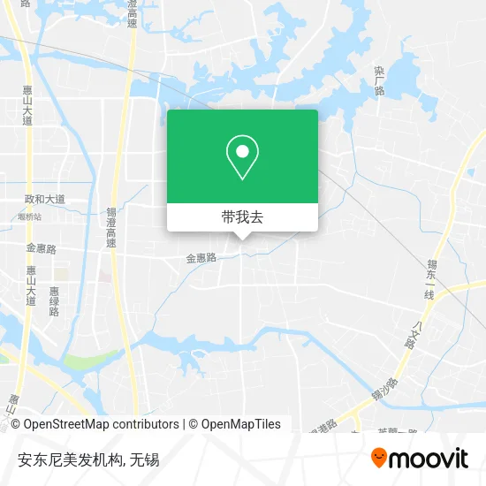 安东尼美发机构地图