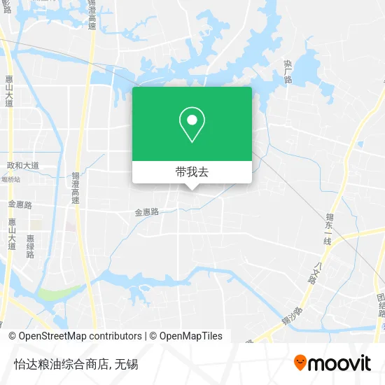 怡达粮油综合商店地图