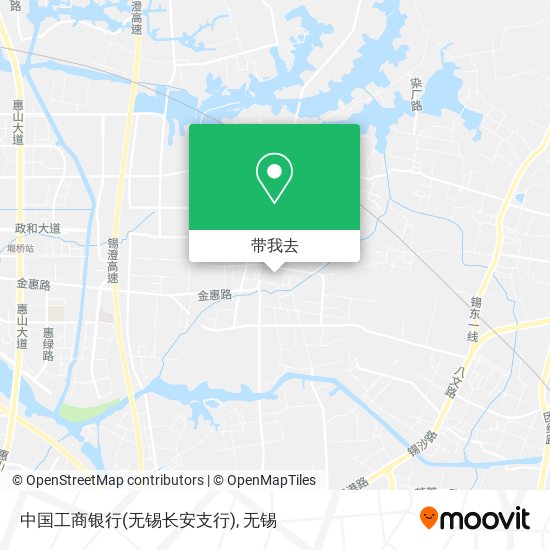 中国工商银行(无锡长安支行)地图