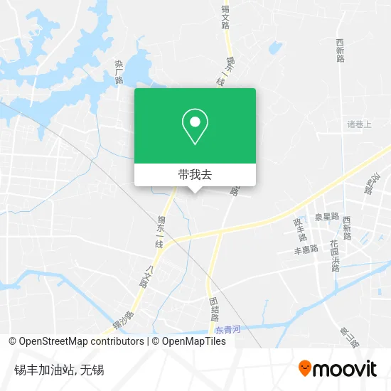 锡丰加油站地图