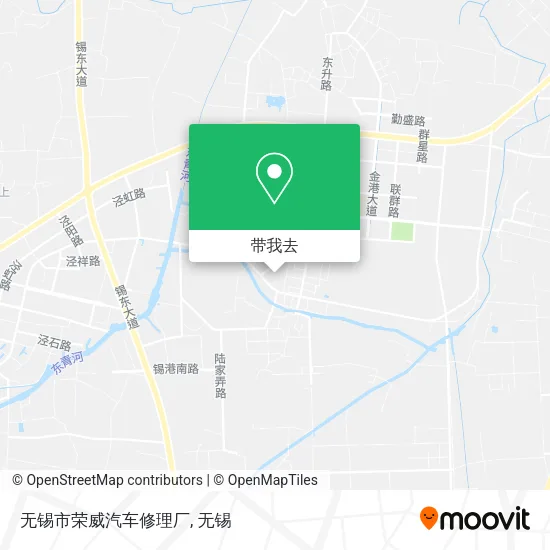 无锡市荣威汽车修理厂地图