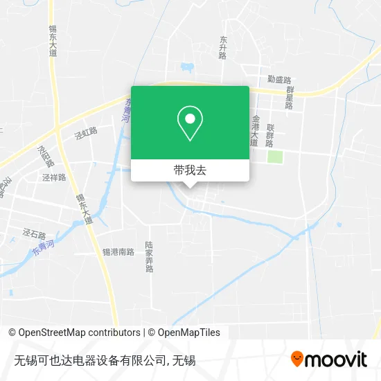 无锡可也达电器设备有限公司地图