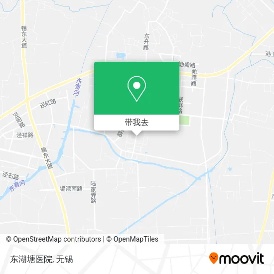 东湖塘医院地图