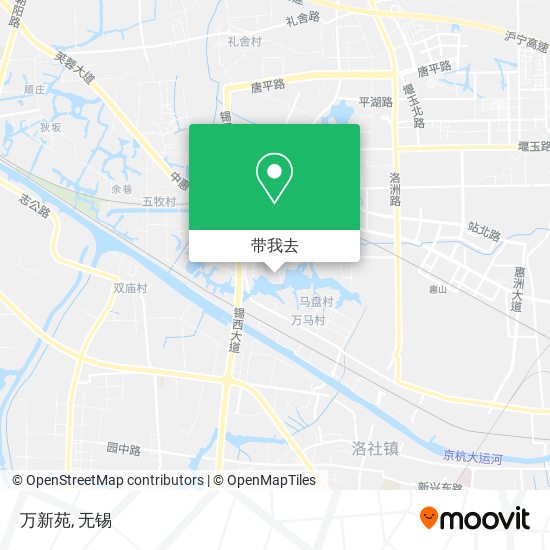 万新苑地图