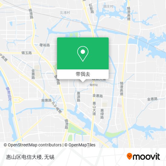惠山区电信大楼地图