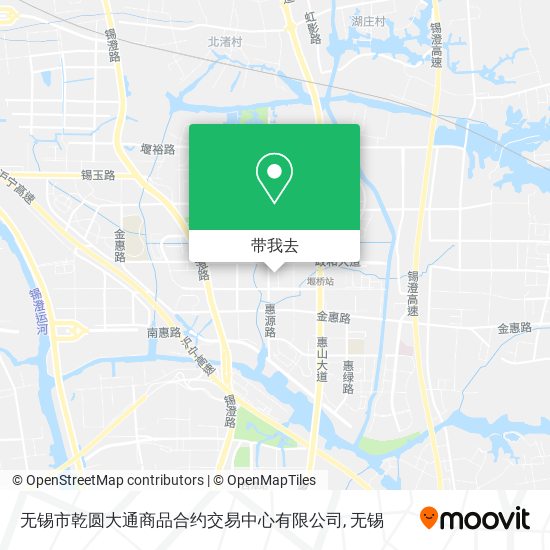 无锡市乾圆大通商品合约交易中心有限公司地图