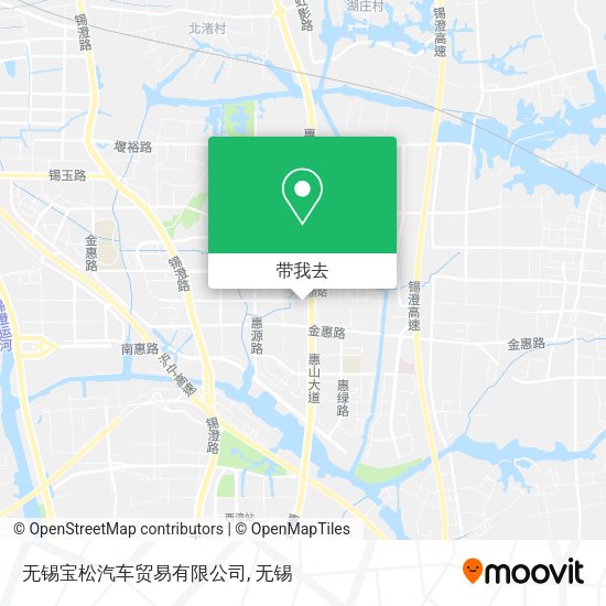 无锡宝松汽车贸易有限公司地图