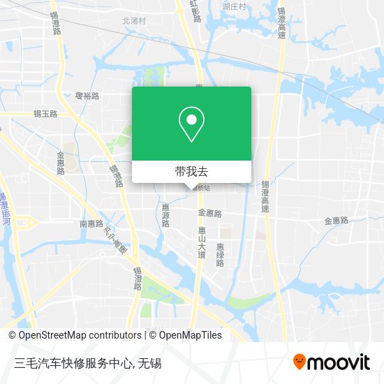 三毛汽车快修服务中心地图