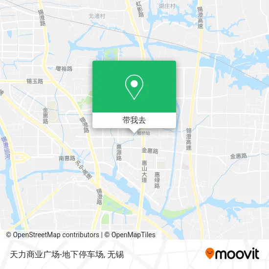 天力商业广场-地下停车场地图