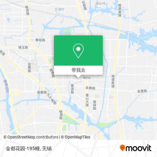 金都花园-195幢地图