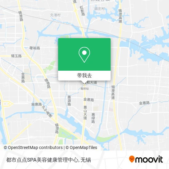 都市点点SPA美容健康管理中心地图
