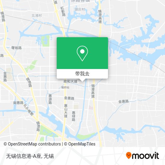 无锡信息港-A座地图