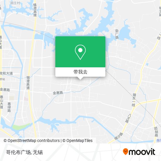 哥伦布广场地图
