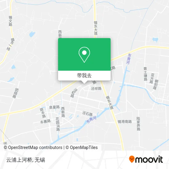 云浦上河桥地图