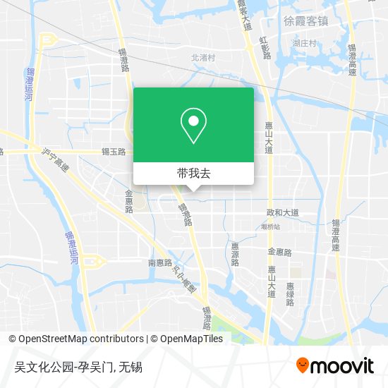 吴文化公园-孕吴门地图
