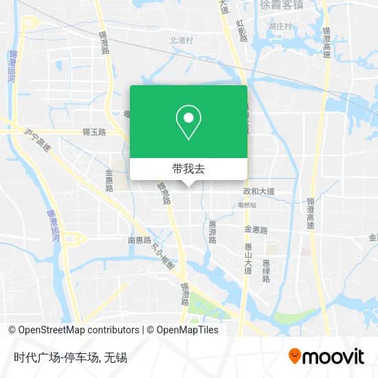 时代广场-停车场地图