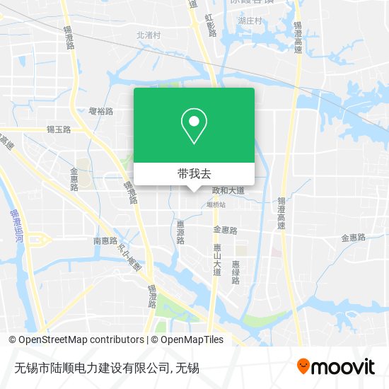 无锡市陆顺电力建设有限公司地图