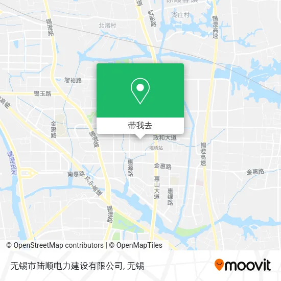 无锡市陆顺电力建设有限公司地图