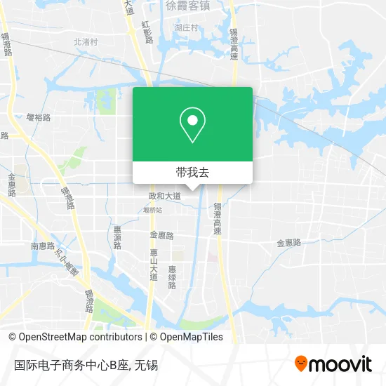 国际电子商务中心B座地图