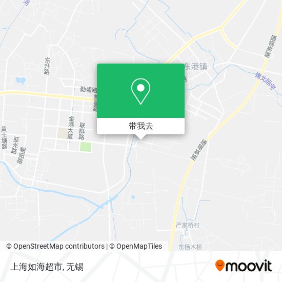 上海如海超市地图