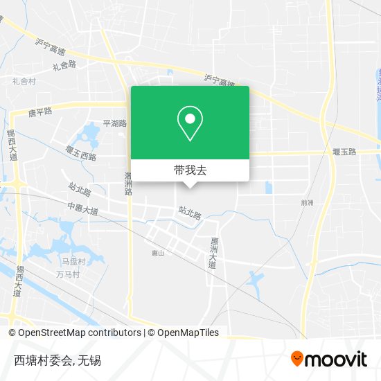 西塘村委会地图