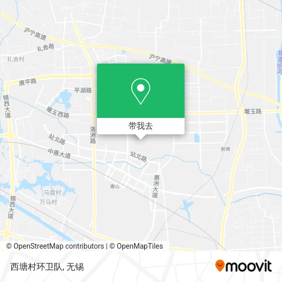 西塘村环卫队地图