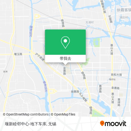 堰新睦邻中心-地下车库地图