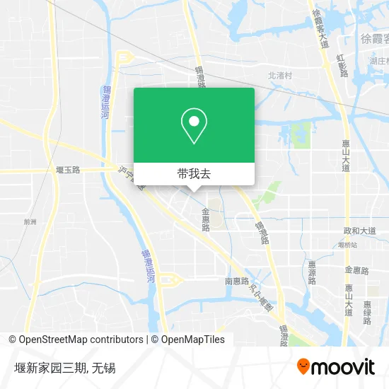 堰新家园三期地图