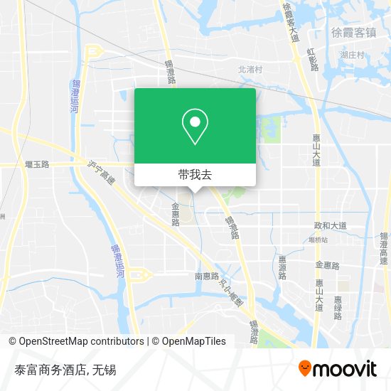 泰富商务酒店地图