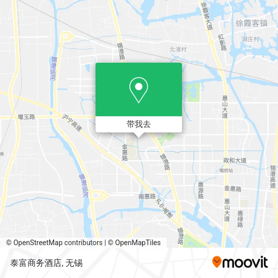 泰富商务酒店地图