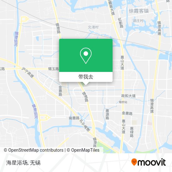 海星浴场地图