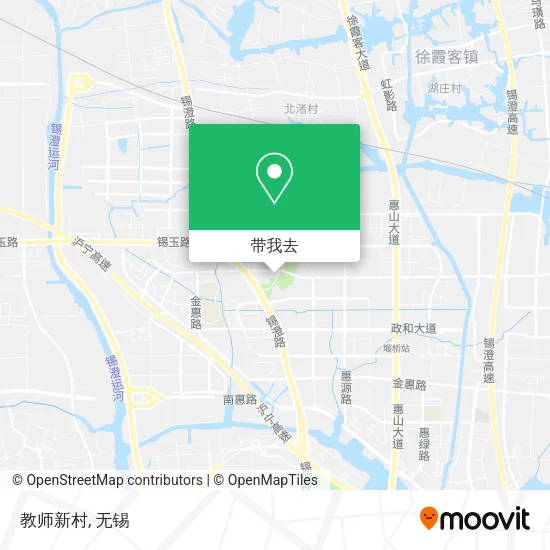 教师新村地图